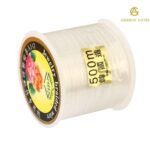 0.5 mm Thickness – 500m Transparent Elastic Beading Thread Roll – Strong Stretch Cord for Jewelry Making & Bracelets (Made in Korea) - Image 3