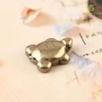 Golden Pyrite Turtle (Coated Hematite) – Vastu Decor & Good Luck Symbol - Image 3