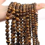 Natural Yellow Tiger Eye String - Image 4