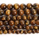 Natural Yellow Tiger Eye String - Image 5