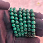 Natural Malachite Bracelet - Image 3