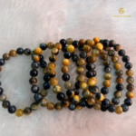 Golden Blue Tiger Eye (Cats eye) Bracelet - Image 3