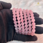 Natural Rose Quartz Bracelet - Image 2