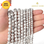 Natural White Howlite String