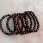 Natural Red Tiger Eye Bracelet - Image 3