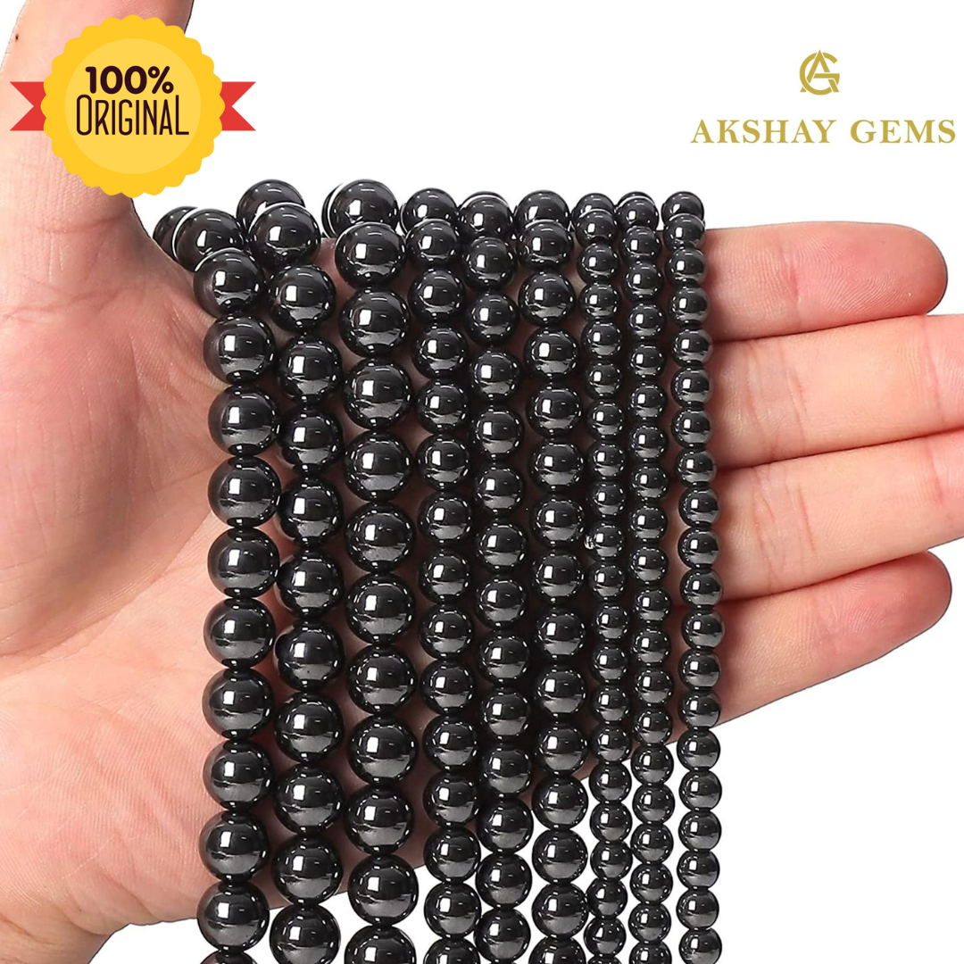 164_77eb5b56-a3e5-4eba-8ebd-740abaa9f8ba.png Hematite Beads String - Image 1