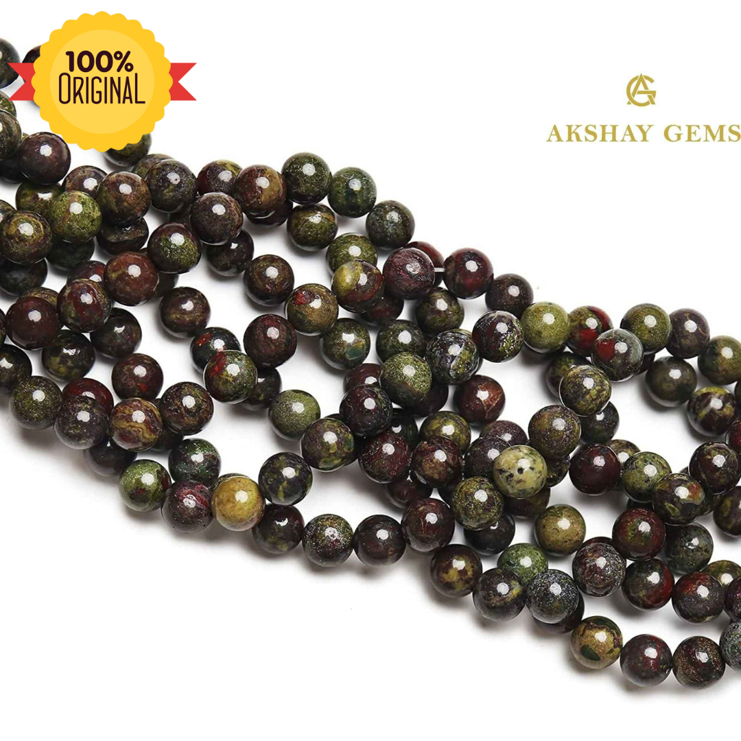 167_b50d63aa-1f18-4896-9ec3-0667aea8ce03.png Natural Dragon Bloodstone Round Beads Healing Gemstone Loose Beads - Image 1