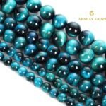 Royal Blue Tiger Eye String - Image 5