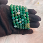Green Banded Agate Bracelet - Image 2