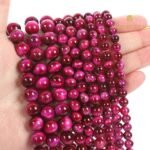 Pink Tiger Eye String