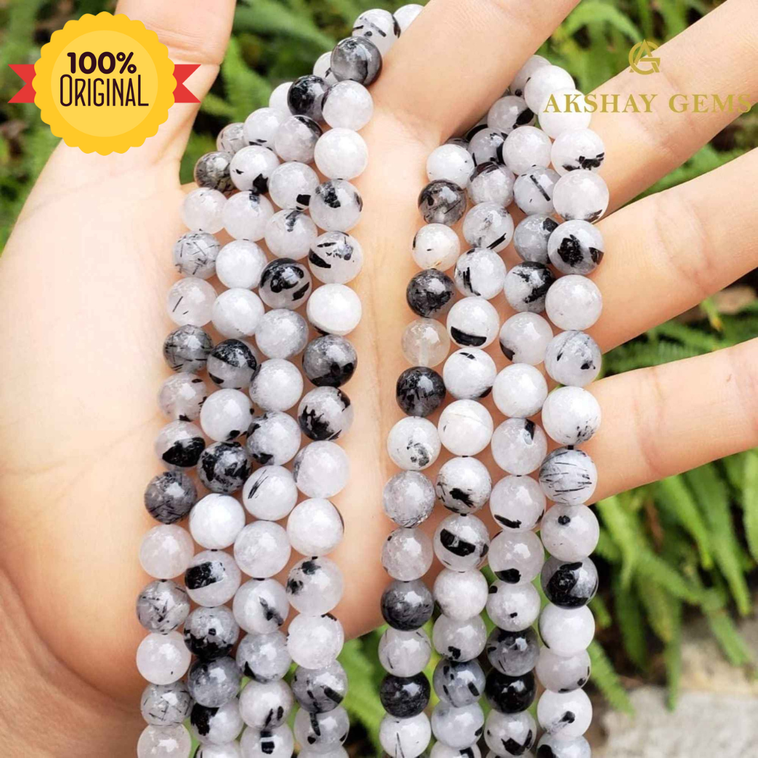 181_f1396023-b536-4b10-b286-0ed40c09c1e7.png Natural Black Rutile Quartz String - Image 1