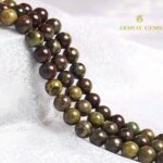 Natural Dragon Bloodstone Round Beads Healing Gemstone Loose Beads - Image 2