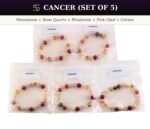 Crystal Bracelet Mega Starter Kit | Zodiac + Moolank + Intention | 28 Designs | 140 Pcs | 8mm Natural Gemstone | Wholesale - 140 Bracelets (28 Designs × 5 Pcs) + Certificate of Authenticity - Image 12
