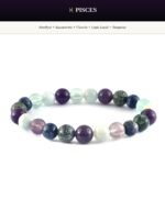 Crystal Bracelet Mega Starter Kit | Zodiac + Moolank + Intention | 28 Designs | 140 Pcs | 8mm Natural Gemstone | Wholesale - 140 Bracelets (28 Designs × 5 Pcs) + Certificate of Authenticity - Image 27