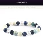 Zodiac Crystal Bracelet Starter Kit | 12 Signs | 5 Pcs Each | 8mm Natural Gemstone Beads | Wholesale - 60 Bracelets (12 Signs × 5 Pcs) + Certificate of Authenticity - Image 22
