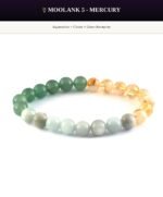 Crystal Bracelet Mega Starter Kit | Zodiac + Moolank + Intention | 28 Designs | 140 Pcs | 8mm Natural Gemstone | Wholesale - 140 Bracelets (28 Designs × 5 Pcs) - Image 37