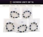 Crystal Bracelet Mega Starter Kit | Zodiac + Moolank + Intention | 28 Designs | 140 Pcs | 8mm Natural Gemstone | Wholesale - 140 Bracelets (28 Designs × 5 Pcs) + Certificate of Authenticity - Image 10
