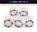 Crystal Bracelet Mega Starter Kit | Zodiac + Moolank + Intention | 28 Designs | 140 Pcs | 8mm Natural Gemstone | Wholesale - 140 Bracelets (28 Designs × 5 Pcs) + Certificate of Authenticity - Image 18