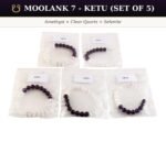 Crystal Bracelet Mega Starter Kit | Zodiac + Moolank + Intention | 28 Designs | 140 Pcs | 8mm Natural Gemstone | Wholesale - 140 Bracelets (28 Designs × 5 Pcs) + Certificate of Authenticity - Image 42