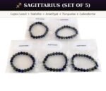 Crystal Bracelet Mega Starter Kit | Zodiac + Moolank + Intention | 28 Designs | 140 Pcs | 8mm Natural Gemstone | Wholesale - 140 Bracelets (28 Designs × 5 Pcs) + Certificate of Authenticity - Image 22