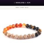 Moolank Numerology Crystal Bracelet Starter Kit | 9 Birth Numbers | 5 Pcs Each | 8mm Natural Gemstone Beads | Wholesale - 45 Bracelets (9 Numbers × 5 Pcs) - Image 2