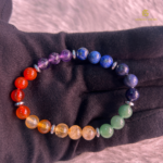 Natural 7 Chakra Stone Bracelet - Image 2