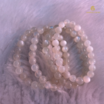 Natural White Moonstone Bracelet - Image 4
