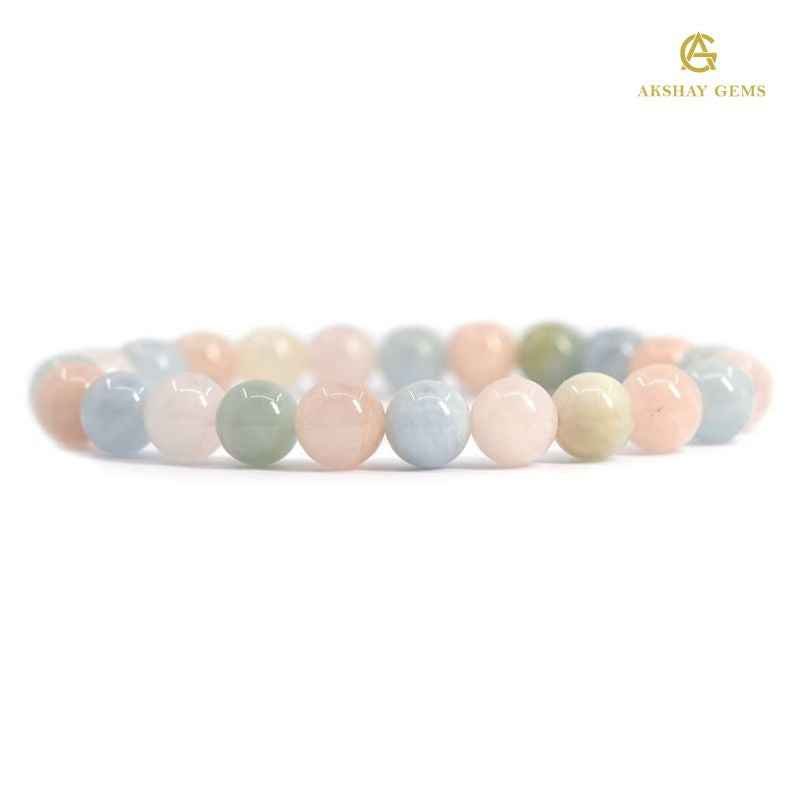 24_d44a71ec-7fa4-48ce-b51e-b432a23cf3a4.jpg Morganite Beryl Aqua Bracelet - Image 1