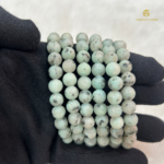 Natural Kiwi Jasper Bracelet - Image 2