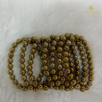 Golden Pyrite (Coated Hematite) Bracelet - Image 4