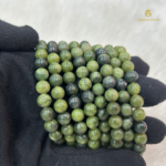 Natural Green Jade Bracelet - Image 2
