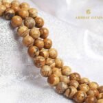 Natural Picture Jasper Round Beads Healing Gemstone Loose Beads - Image 2