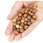 Natural Picture Jasper Round Beads Healing Gemstone Loose Beads - Image 4