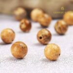 Natural Picture Jasper Round Beads Healing Gemstone Loose Beads - Image 5