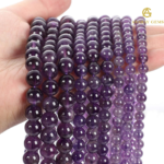 Natural Amethyst String - Image 3