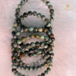 Natural African Turquoise Bracelet - Image 4