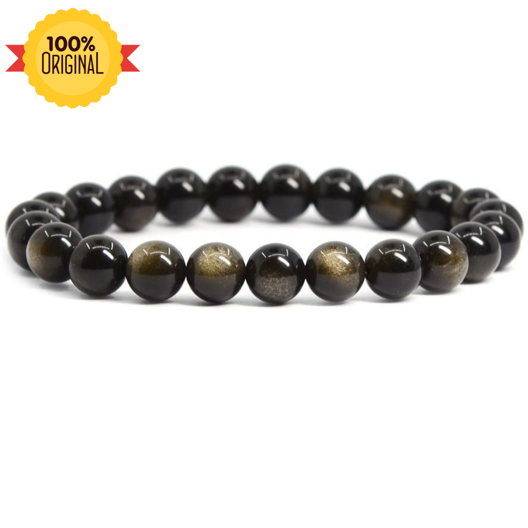 428.png Golden Obsidian Bracelet - Image 1