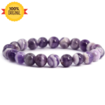 Natural CHEVRON AMETHYST BRACELET