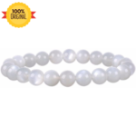 Natural White Moonstone Bracelet