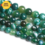 Green Banded Agate String