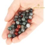 Natural African BloodStone String - Image 4