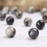 Natural Larvikite Round Beads Healing Gemstone Loose Beads - Image 5
