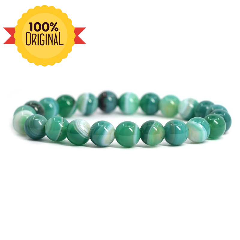 Copy_of_SHOPIFY_LISTING_BRACELETS_1.png Green Banded Agate Bracelet - Image 1