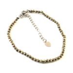 Set of 6 Natural Small Beads Stone (Bracelets) – 3 mm Faceted Crystal Beads (Amethyst, Rose Quartz, Pyrite, Lapis, Green Aventurine & Multi Tourmaline) - Image 3