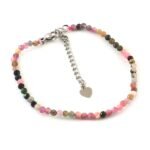 Set of 6 Natural Small Beads Stone (Bracelets) – 3 mm Faceted Crystal Beads (Amethyst, Rose Quartz, Pyrite, Lapis, Green Aventurine & Multi Tourmaline) - Image 5