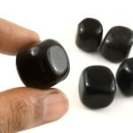 Natural Black Obsidian Tumble Stones – Polished Healing Crystal for Protection, Grounding, Reiki & Meditation - 1 KG - Image 3