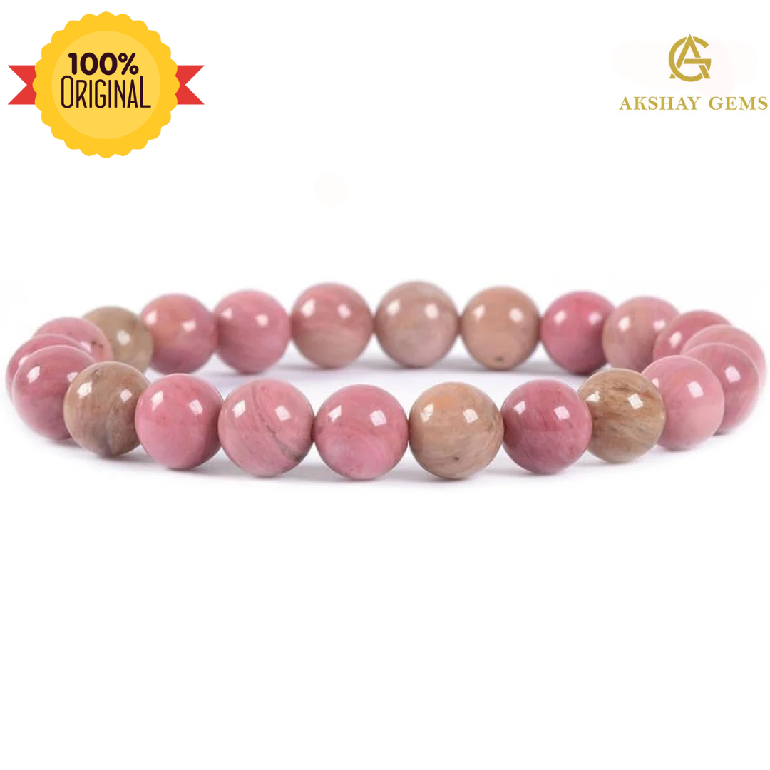 Untitled_design.png Natural Pink Rhodonite Bracelet - Image 1
